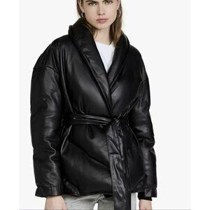 Blank NYC Black Puffer Jacket